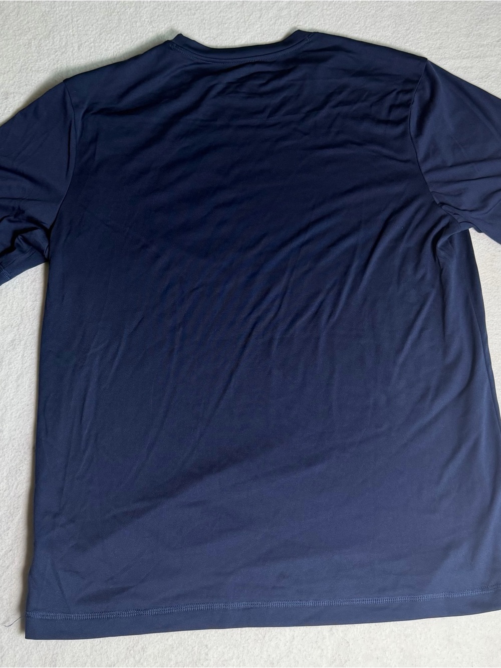 Majestic Authentic Navy Short-Sleeve New York Yankees Tee with White Logo L - Picture 4 of 4